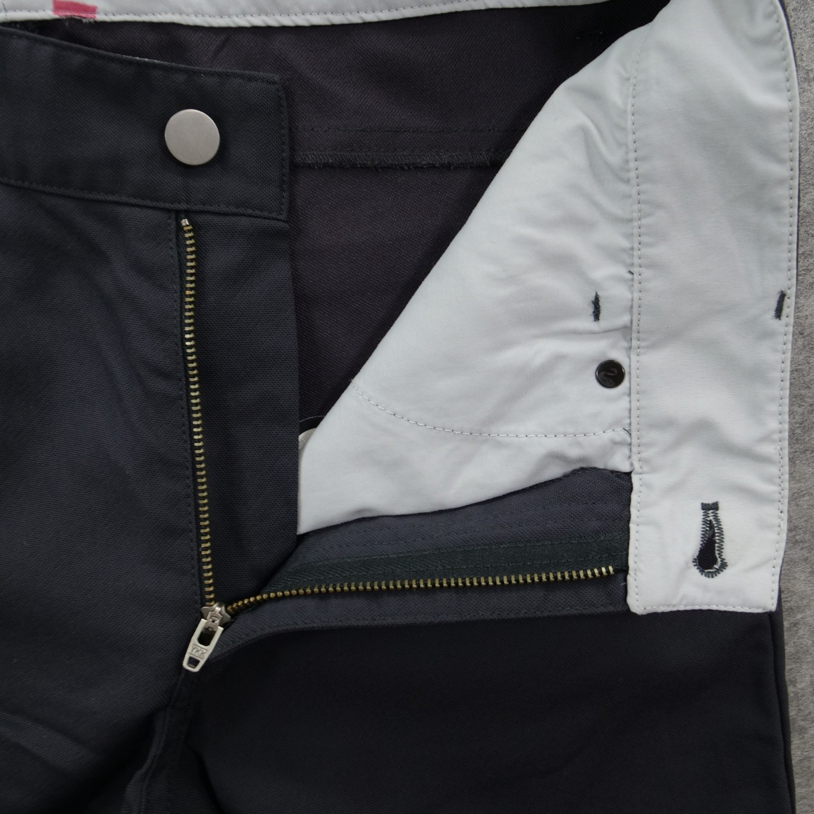 Outlier Pants Mens 32 Gray Straight Double Weave Canvas Workwear Mid Rise — image 5 of 8